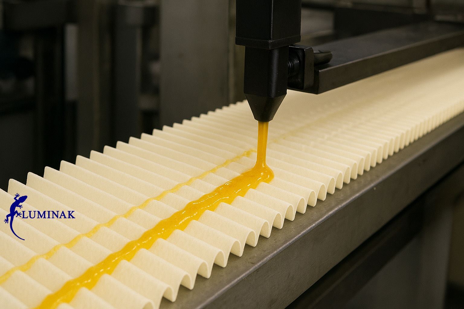 چسب گرماذوب لومیناک در صنعت فیلترسازی؛ راه‌حل حرفه‌ای برای اتصال، درزگیری و استحکام بیشتر